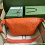 Gucci ‎Jumbo GG belt bag 645093 in Orange leather