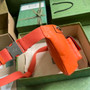 Gucci ‎Jumbo GG belt bag 645093 in Orange leather - Default Title - View 5