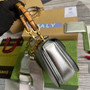 Gucci 675797 Bamboo1947 small top handle bag Silver