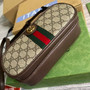 Gucci ‎723312 Ophidia small messenger bag Brown leather - W24cm x H13cm x D6cm / Brown - View 6