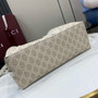 Gucci GG Emblem medium tote bag 815214 in white fabric