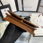 Gucci 621887 Horsebit 1955 card case wallet Brown canvas