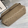 Gucci 211131 GG plus diaper bag brown leather - Default Title - View 5
