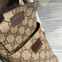 Gucci 211131 GG plus diaper bag brown leather - Default Title - View 7