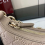 Gucci GG Emblem small shoulder bag 815409 in taupe GG leather - Default Title - View 5