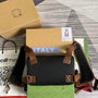 Gucci 700515 Small GG Supreme Backpack Brown leather - W28cm x H18cm x D6cm / Brown leather - View 2