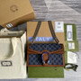 Gucci 400249 Dionysus small shoulder bag dark blue