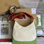 Gucci 702823 Attache large shoulder bag white - Default Title - View 3