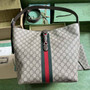 Gucci Jackie 1961 small crossbody bag 763103 Beige and ebony GG Supreme