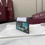 Gucci ophidia card case 834795 in blue GG fabric