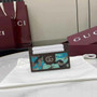 Gucci ophidia card case 834795 in blue GG fabric