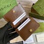 Gucci Horsebit 1955 card case wallet 621887 Brown Leather - W11cm x H17.5cm / Brown - View 7
