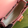Gucci 675797 Bamboo1947 small top handle bag Pink Leather - Default Title - View 9