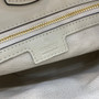 Gucci 73 mini bucket bag, 833665 in white leather