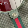 Gucci Giglio large tote bag 853971 green GG suede