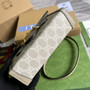 Gucci ‎699296 Horsebit 1955 mini bag white GG Supreme - Default Title - View 6