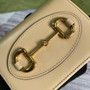 Gucci 621887 Horsebit 1955 card case wallet Beige leather - W11cm x H17.5cm / Beige - View 5