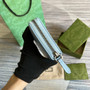 Gucci ‎‎456117 GG Marmont zip around wallet blue leather - W9cm x H17.5cm x D2cm / blue - View 4