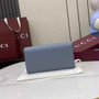 Gucci Softbit continental wallet 828147 in blue leather - Default Title - View 3