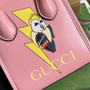 Gucci ‎‎�?71623 Bananya print mini tote bag pink
