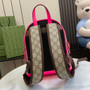 Gucci Ophidia GG small backpack 547965 in fuchsia leather