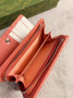Gucci Blondie wallet 760336 in Orange leather