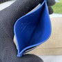 Gucci Bi-color GG card case 768248 blue leather - Default Title - View 5