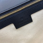 Gucci Blondie medium top handle bag 815716 in black smooth leather - Default Title - View 8