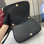 Gucci Blondie medium top handle bag 815716 in black smooth leather