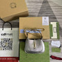 Gucci 675799 Jackie 1961 lizard mini bag Silver