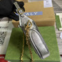 Gucci 675799 Jackie 1961 lizard mini bag Silver