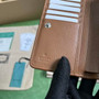 Gucci Blondie wallet 760336 in Brown leather