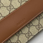 Gucci GG Emblem wallet on chain in brown leather 838151 - Default Title - View 5