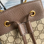 Gucci ‎‎�?50621 Ophidia small GG bucket bag brown