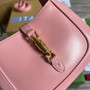 Gucci 637091 Jackie 1961 mini shoulder bag Pink leather