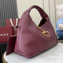 Gucci Softbit maxi shoulder bag, �?37466 in wine red leather