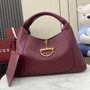 Gucci Softbit maxi shoulder bag, �?37466 in wine red leather