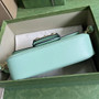 Gucci Horsebit 1955 small shoulder bag 735178 in green leather