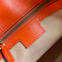Gucci 746251 Diana small shoulder bag in orange leather
