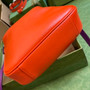 Gucci 746251 Diana small shoulder bag in orange leather