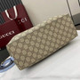 Gucci GG Emblem medium tote bag 815214 in blue fabric