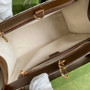 Gucci GG small tote bag ‎659983 in Brown GG Supreme - Default Title - View 5