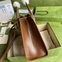 Gucci GG small tote bag ‎659983 in Brown GG Supreme - Default Title - View 3
