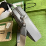 Gucci Jumbo GG Briefcase ‎658573 In Gray Leather - Default Title - View 5