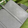 Gucci Jumbo GG Briefcase ‎658573 In Gray Leather - Default Title - View 6