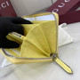 Gucci GG Marmont Leather Zip Wallet - Yellow 837758