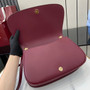 Gucci Blondie medium top handle bag 815716 in wine red leather