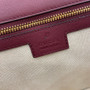 Gucci Blondie medium top handle bag 815716 in wine red leather