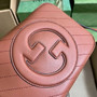 Gucci Blondie small shoulder bag in brown leather 742360