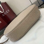 Gucci GG Emblem medium shoulder bag 820453 in taupe GG leather